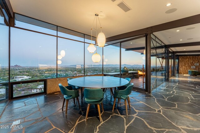 4925 E Red Rock Dr Unit 43, Phoenix, AZ 85018 - sunroom / solarium featuring plenty of natural light