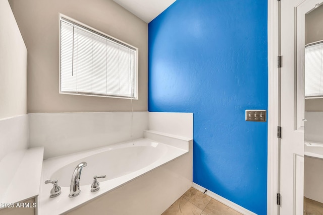 747 E Meadow Ln, Phoenix, AZ 85022 - full bath featuring baseboards, tile patterned floors, and a bath