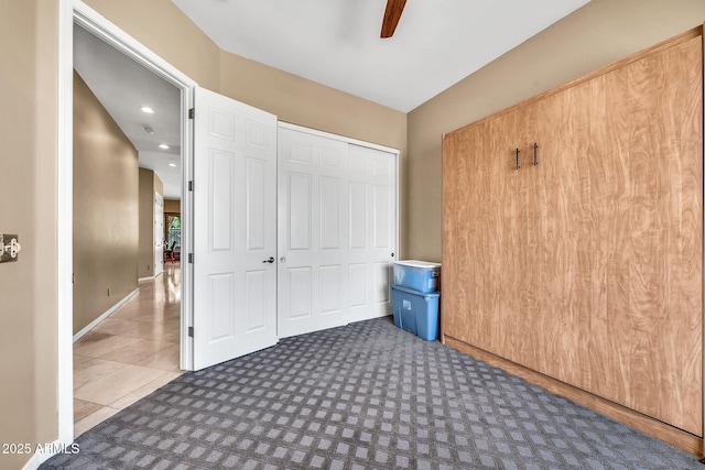 747 E Meadow Ln, Phoenix, AZ 85022 - interior space with recessed lighting, ceiling fan, and baseboards