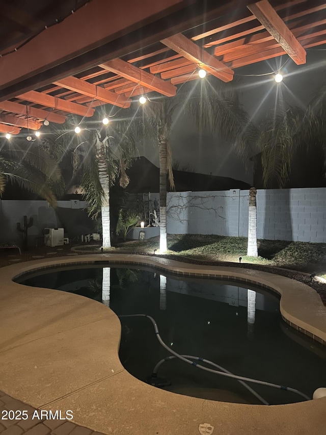 view of indoor pool