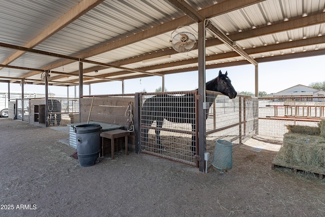 view of stable