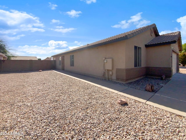 view of back of house