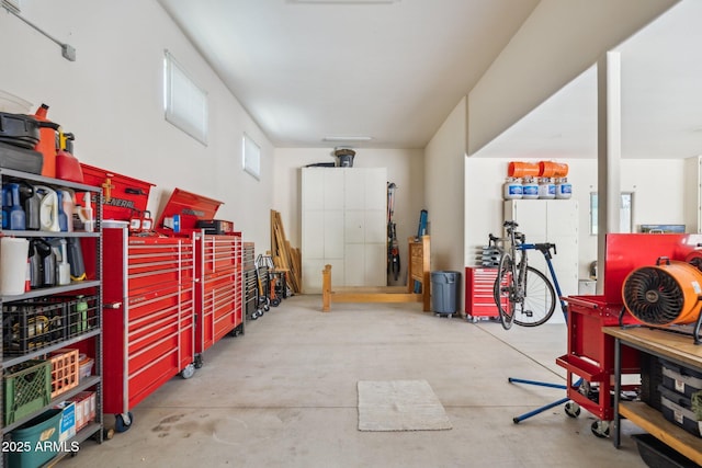 148 N La Barge Rd, Apache Junction, AZ 85119 - garage featuring a workshop area