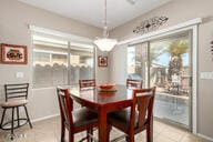 view of dining room