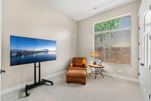 11324 E Diamond Cholla Dr, Scottsdale, AZ 85255 - living area with carpet floors and baseboards