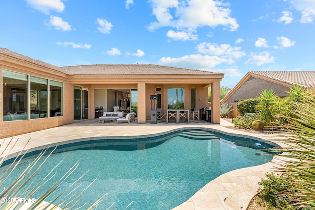 11324 E Diamond Cholla Dr, Scottsdale, AZ 85255 - outdoor pool with a patio area