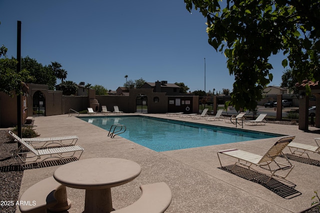 630 E Jensen St Unit 116, Mesa, AZ 85203 - pool featuring fence and a patio area