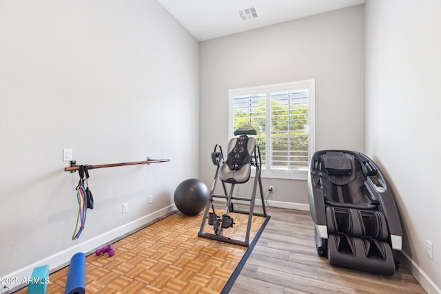 2630 E Lovebird Ln, Gilbert, AZ 85297 - workout room featuring baseboards