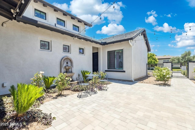 2630 E Lovebird Ln, Gilbert, AZ 85297 - view of patio with a gate