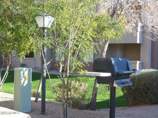 exterior details featuring stucco siding