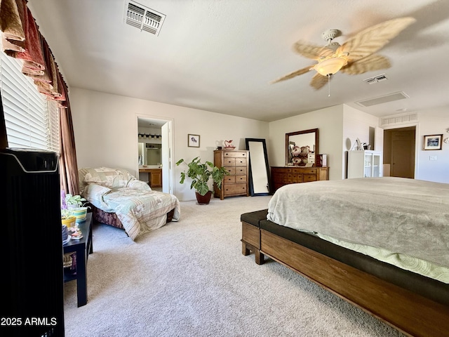 1758 E San Xavier Dr, Casa Grande, AZ 85122 - carpeted bedroom featuring a ceiling fan