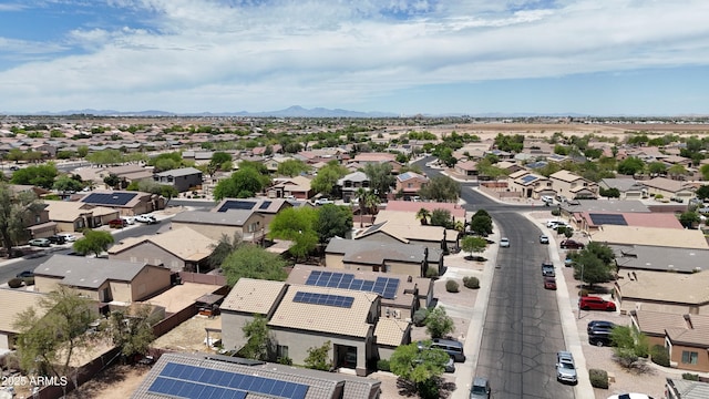1758 E San Xavier Dr, Casa Grande, AZ 85122 - aerial perspective of suburban area with a mountainous background