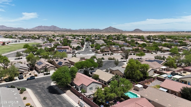 1758 E San Xavier Dr, Casa Grande, AZ 85122 - aerial view of residential area featuring a mountain backdrop