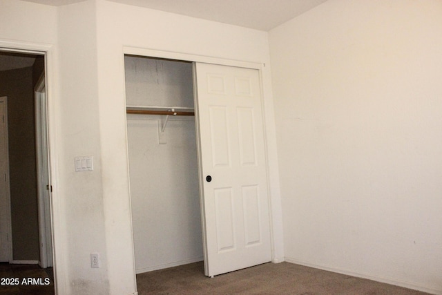 view of closet
