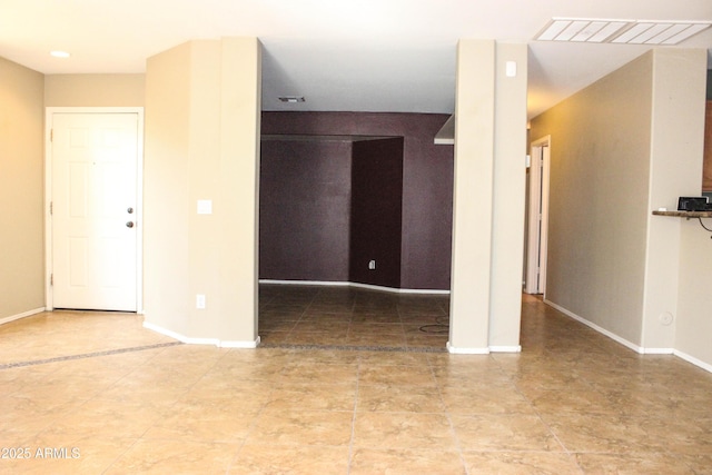 view of empty room