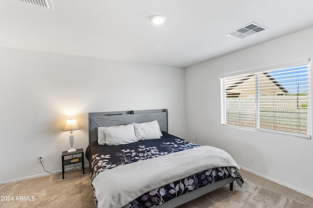 bedroom featuring carpet floors