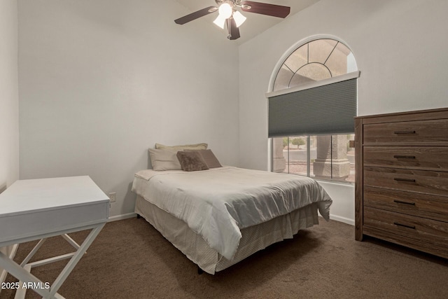3946 N 112th Ave, Avondale, AZ 85392 - bedroom featuring carpet floors, baseboards, and ceiling fan