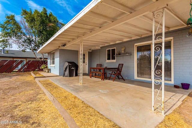 view of patio / terrace