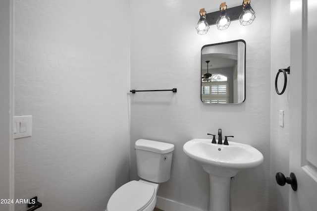 bathroom with toilet