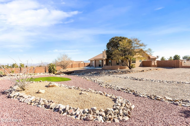 view of yard featuring a patio area