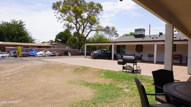view of car parking with an attached carport