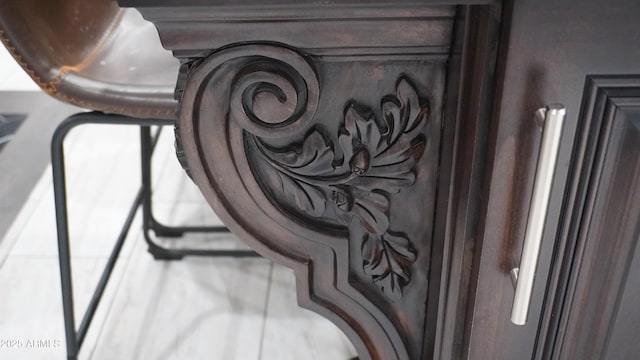 view of details