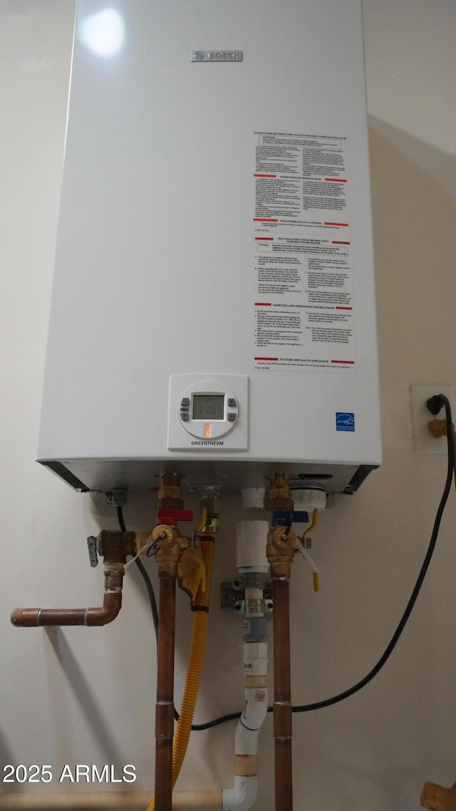 utilities with water heater