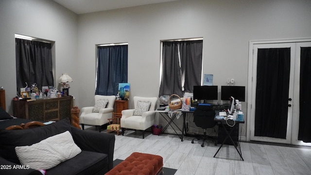 view of office space