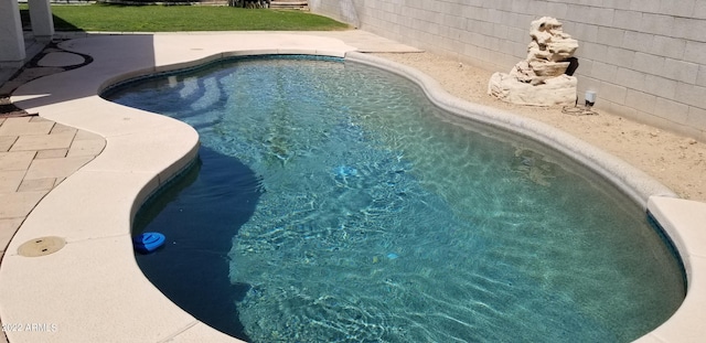 view of pool