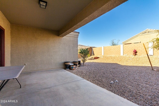 view of patio