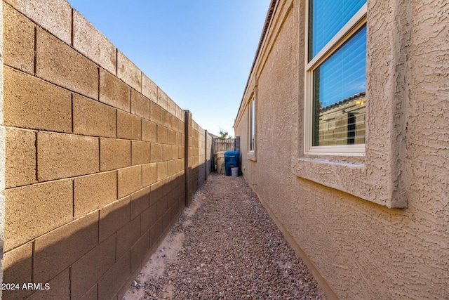 view of home's exterior