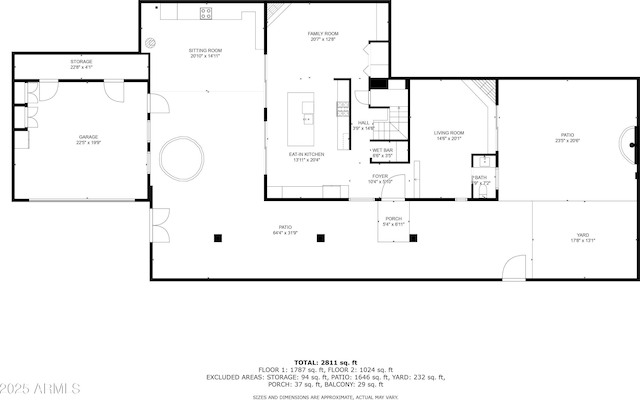 8001 N 3rd Pl, Phoenix, AZ 85020 - home floor plan