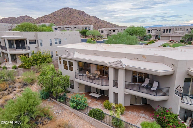 view of property with a mountain view