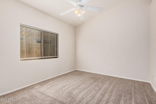 40713 N Courage Trl, Anthem, AZ 85086 - spare room featuring carpet floors and ceiling fan