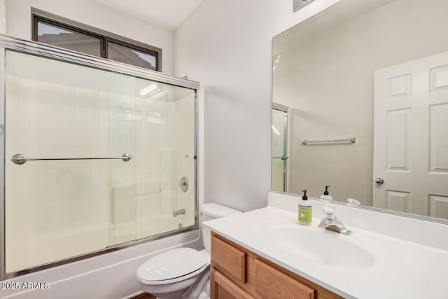 40713 N Courage Trl, Anthem, AZ 85086 - full bath featuring vanity and bath / shower combo with glass door