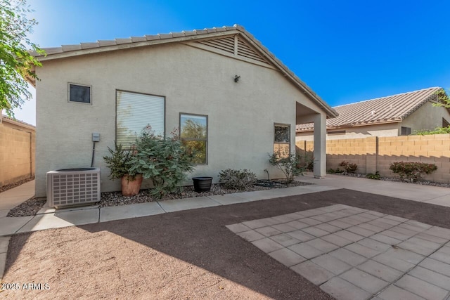 40713 N Courage Trl, Anthem, AZ 85086 - rear view of house with a patio area and stucco siding