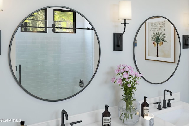 interior details with sink