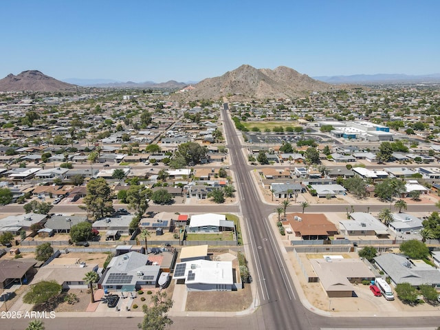 2346 E Sylvia St, Phoenix, AZ 85022 - aerial perspective of suburban area with a mountain backdrop