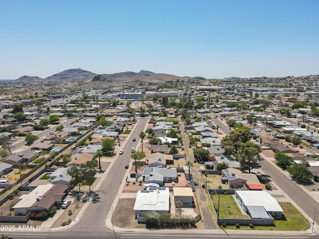 2346 E Sylvia St, Phoenix, AZ 85022 - aerial perspective of suburban area featuring a mountain backdrop