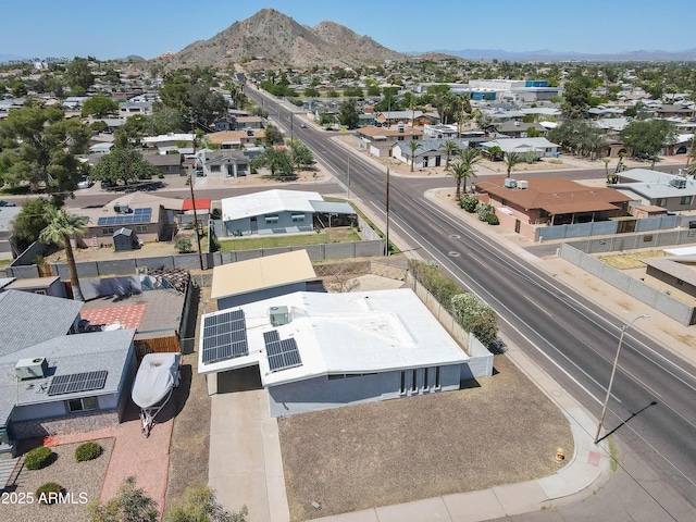 2346 E Sylvia St, Phoenix, AZ 85022 - aerial view of residential area with a mountain backdrop