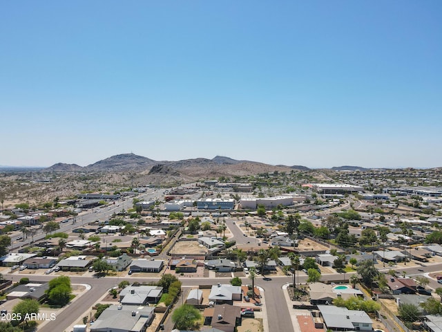 2346 E Sylvia St, Phoenix, AZ 85022 - aerial perspective of suburban area featuring a mountainous background