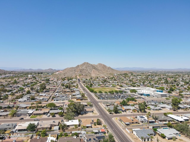 2346 E Sylvia St, Phoenix, AZ 85022 - aerial perspective of suburban area featuring a mountainous background