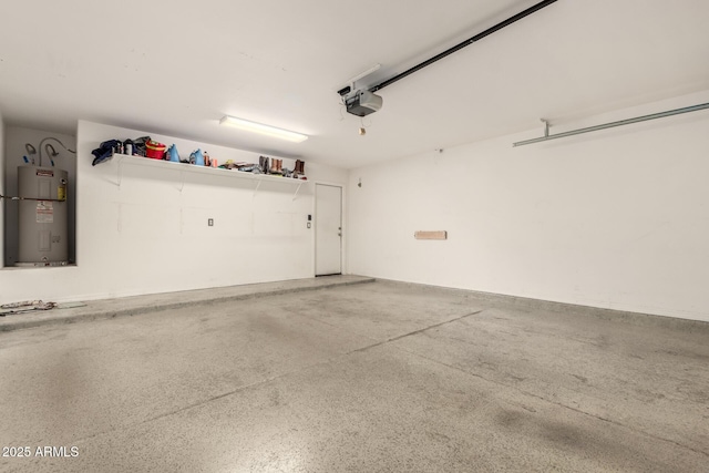 25212 W Maldonado Dr, Buckeye, AZ 85326 - garage featuring a garage door opener and electric water heater