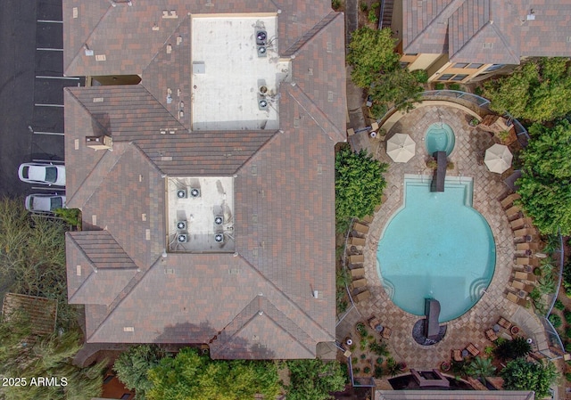 6900 E Princess Dr Unit 1176, Phoenix, AZ 85054 - bird's eye view of a pool area