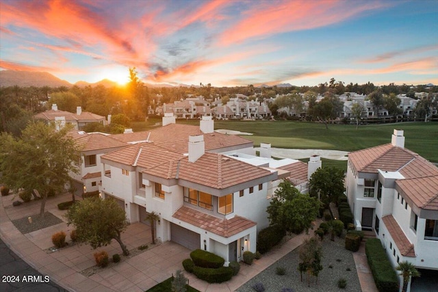7222 E Gainey Ranch Rd Unit 241, Scottsdale, AZ 85258 - aerial view of residential area