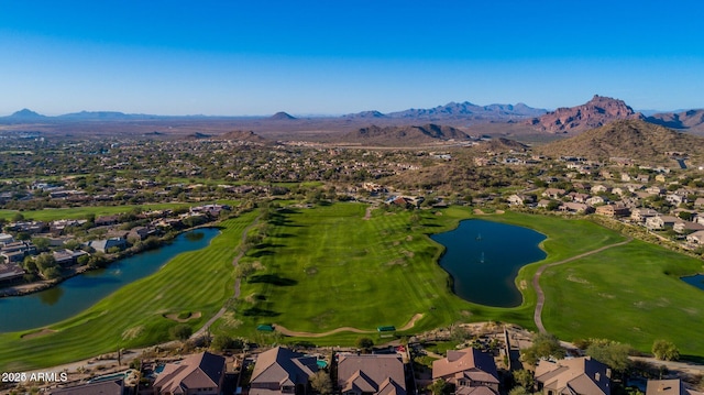 3055 N Red Mtn Unit 95, Mesa, AZ 85207 - view of property location featuring nearby suburban area, a water and mountain view, and a golf course