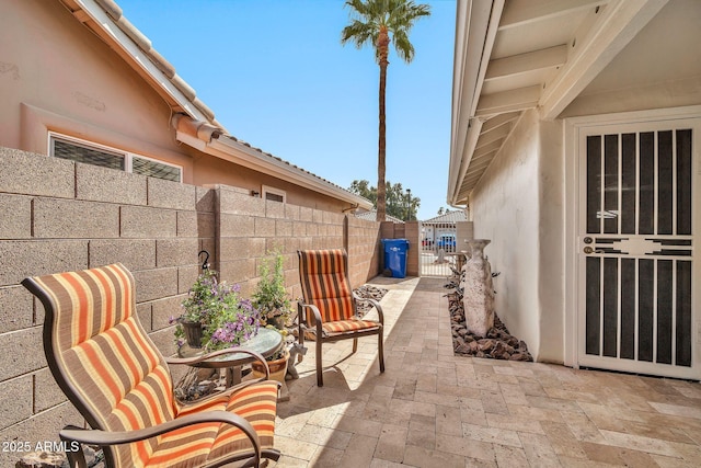 view of patio / terrace