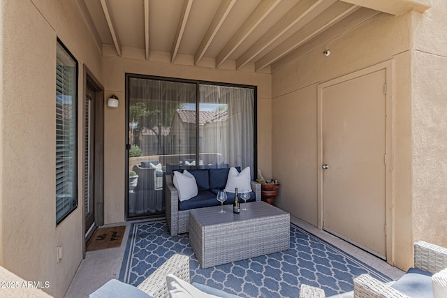 7575 E Indian Bend Rd Unit 1142, Scottsdale, AZ 85250 - view of patio / terrace with an outdoor hangout area