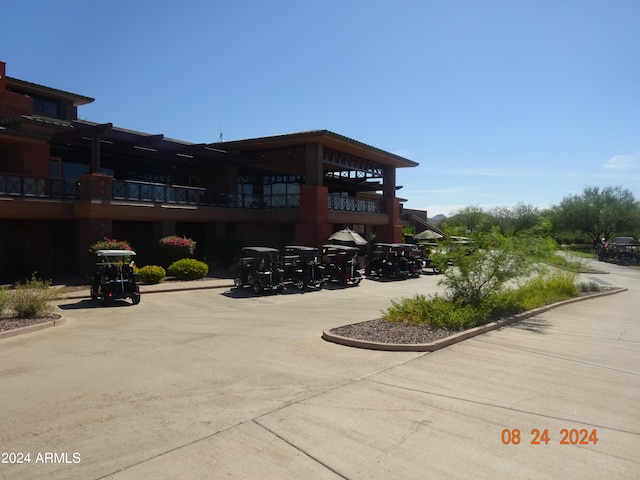 view of rear view of house