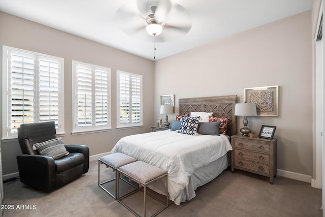 31108 N 122nd Ln, Peoria, AZ 85383 - bedroom with carpet, baseboards, and a ceiling fan